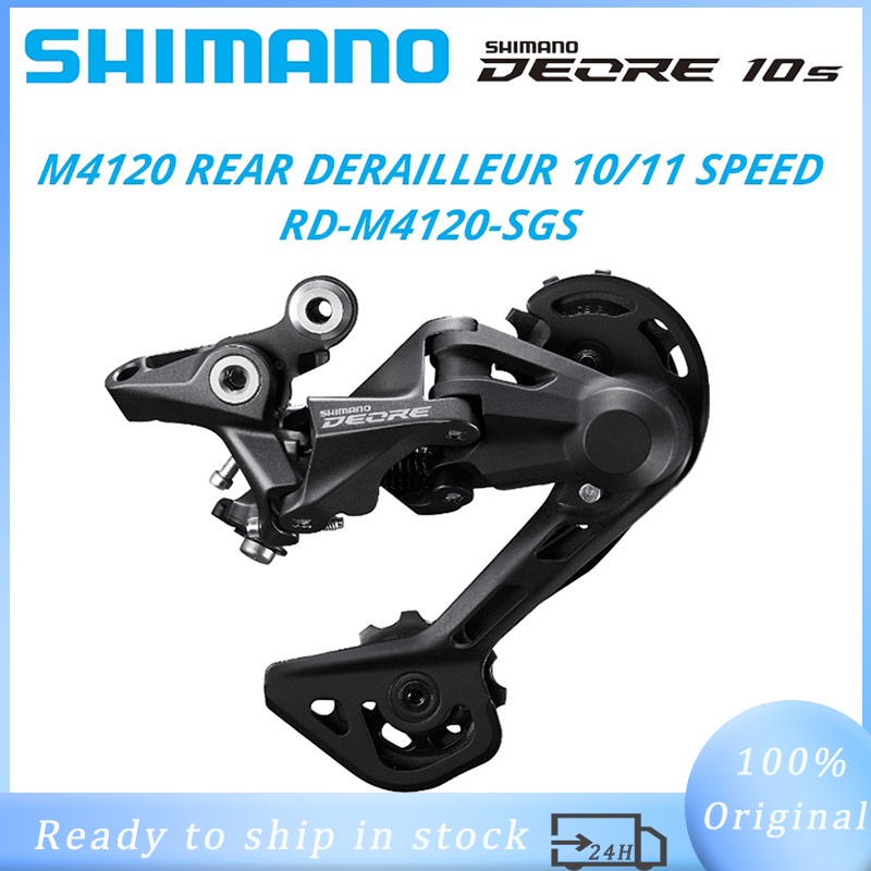 Bộ Đề Sau Xe Đạp Leo Núi SHIMANO DEORE RD M4120 M4120 SGS long cage 10 / 11
