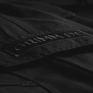Grimm DC Quần túi hộp Cargo B-mov // Black
