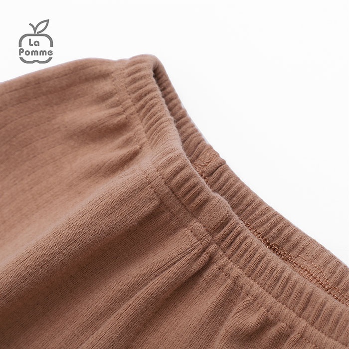 Bộ Dài Tay La Pomme Cúc lệch Fun Galaxy - Nâu