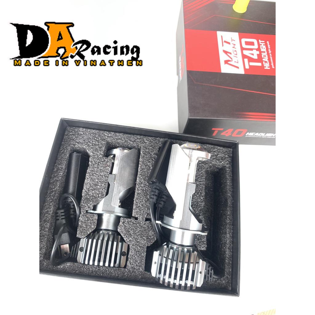 Đèn Pha LED Bi Cầu Mini H4 T40  Công Xuất 40w Lắp Ô tô, Xe Máy BẢO Hành 12 tháng