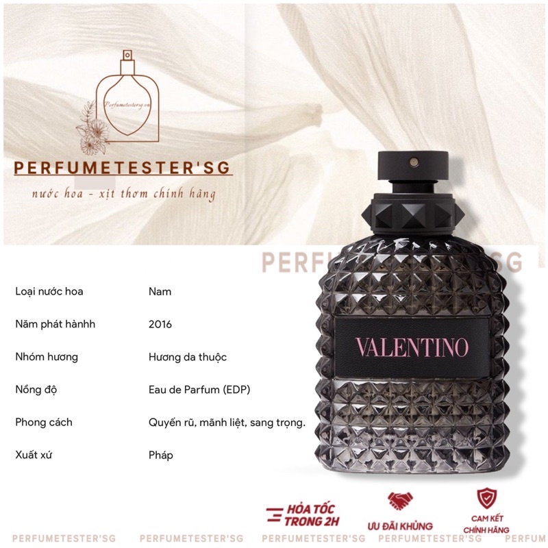 Nước hoa  Valentino Uomo Born In Roma -𝒑𝒆𝒓𝒇𝒖𝒎𝒆𝒕𝒆𝒔𝒕𝒆𝒓