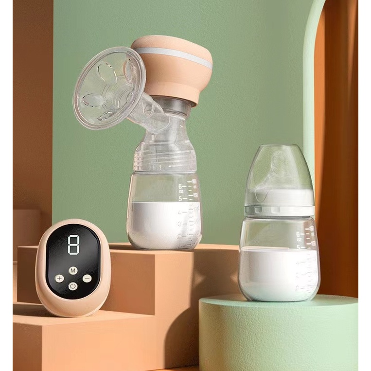 Máy Hút Sữa Điện Tử 9Gears Không Dây Sạc Lại Rảnh Tay / Bơm Sữa Mẹ Màn Hình LCD Thông Minh / Không Dây / Không Đau / Máy Hút Sữa Có Thể Sạc Lại