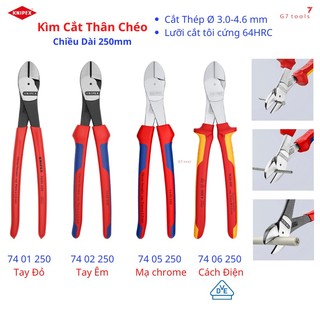 Kìm cắt thân chéo knipex dài 250mm 74 01 250/ 74 02 250/ 74 05 250/ 74 06 250_g7tools hà nội