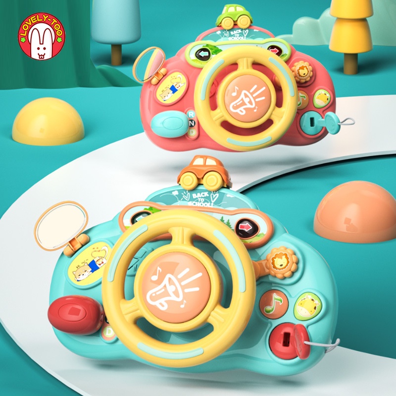 Vô Lăng Xe Hơi Đồ Chơi Có Nhạc Cho Bé