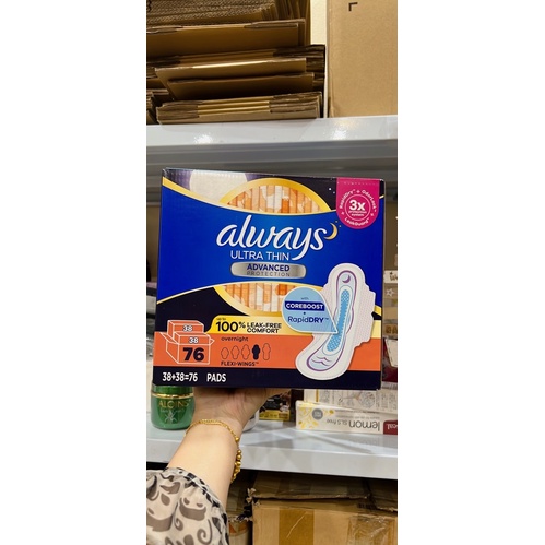 Băng vệ sinh Always xách Mỹ