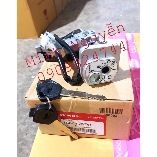 Ổ khoá wave 125i Thái lan chính hãng honda