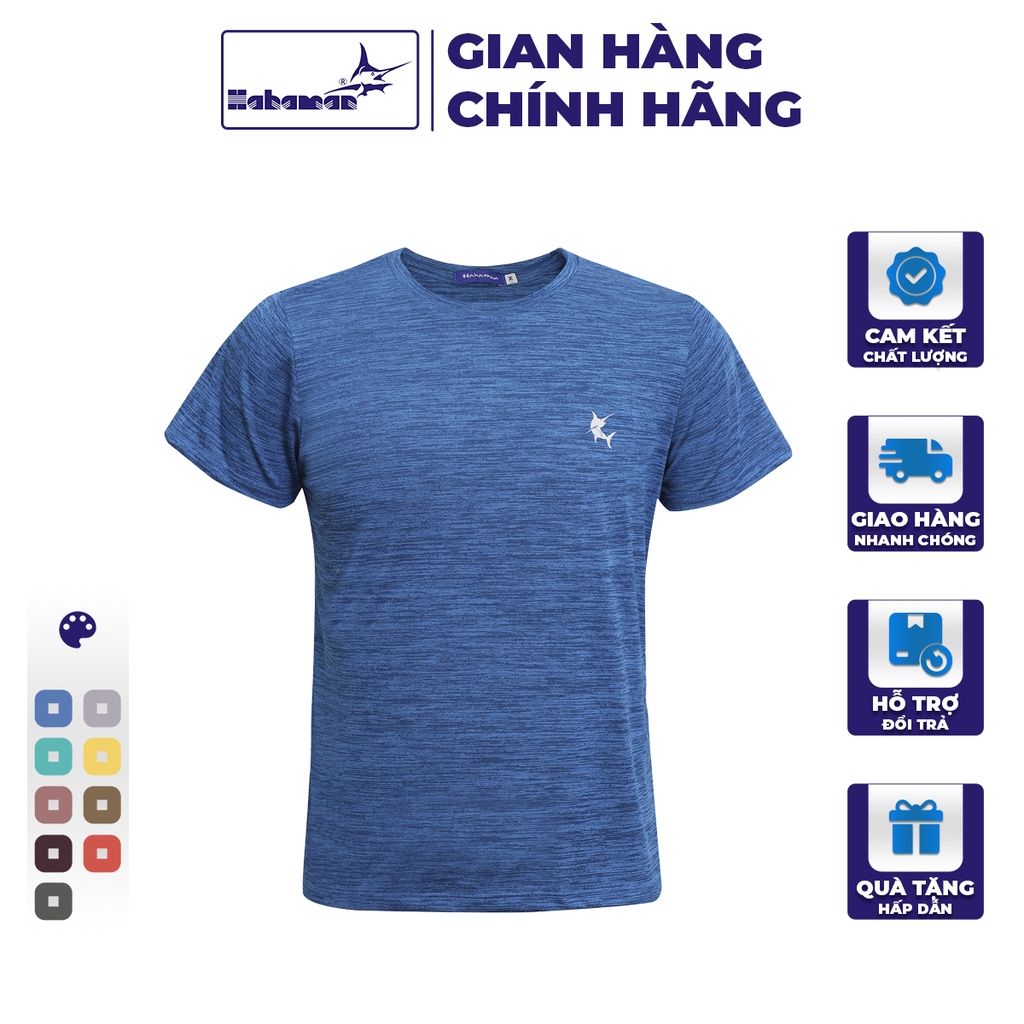 Áo Thun Nam Chất Thun Thoáng Mát Thiết Kế Cổ Tròn Tinh Tế Kèm Theo Logo Trước Ngực - ATTT9005