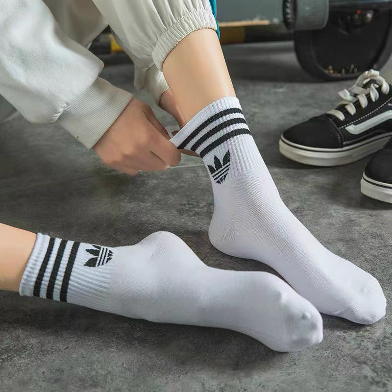 Tất Cổ Cao Cotton Thể Thao Unisex Nhiều Màu đas