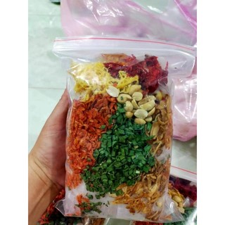 4 bịch bánh tráng trộn