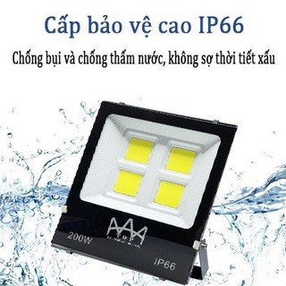 Đèn pha led 50w 100w 200w, siêu sáng ngoài trời kháng nước ip66 cao cấp