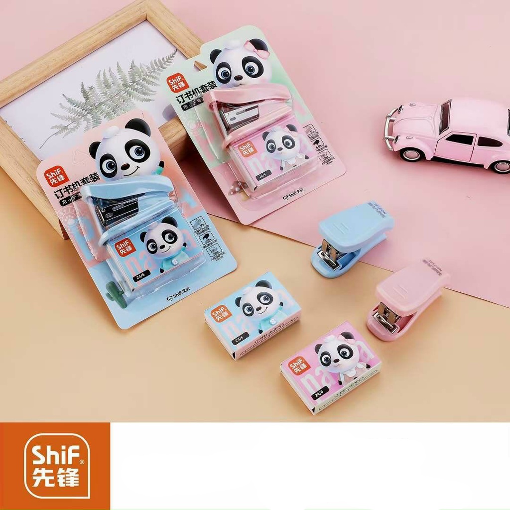 Bấm Kim Mini Shif Sử Dụng Kim Bấm 24/6 Kèm Hộp Kim Bấm