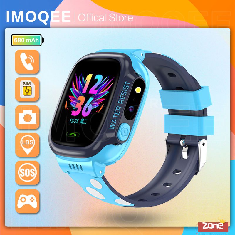 Y92 Trẻ Em Của Đồng Hồ Thông Minh Lắp Sim Thẻ, cuộc Gọi Sos Định Vị Trẻ Em Giám Sát Chống Mất Đồng Hồ 1.44 Inch 'Vùng