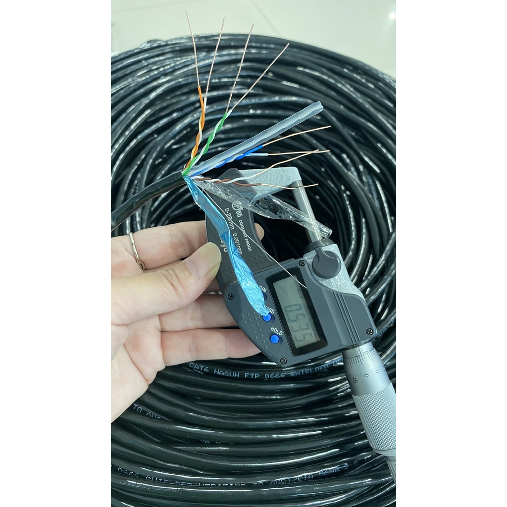 . Dây mạng FTP Cat6 Nasun FTP 0666
