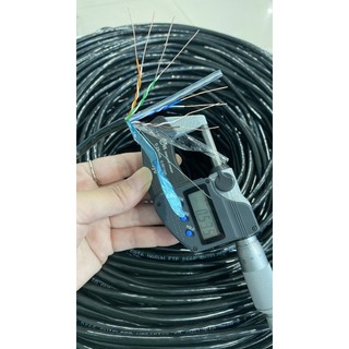 (Cuộn 305m). Dây mạng FTP Cat6 Nasun FTP 0666