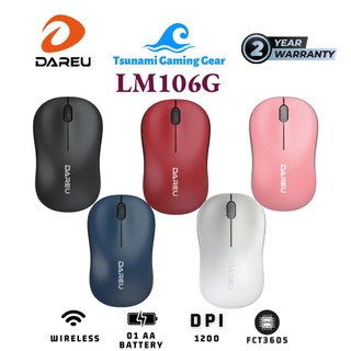 Chuột không dây DAREU LM106G 4 màu thời trang - Hàng chính hãng