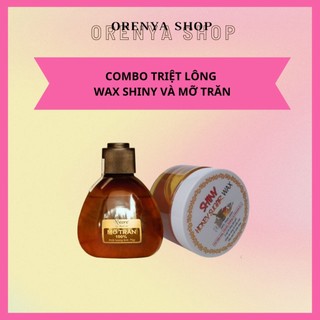Combo Wax Shiny Và Mỡ Trăn nguyên chất