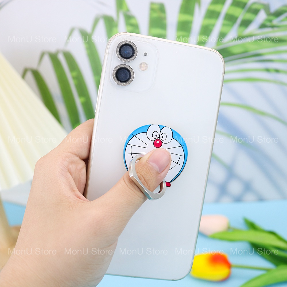Giá Đỡ Điện Thoại Iring Doraemon Doremon Cute Dễ Thương Xoay 360 Độ PK0003