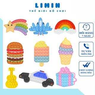 Pop it, Pop it fidget toy, đồ chơi pop it, đồ chơi nhấn bóng, giải trí, xả stress hiệu quả cho người lớn, trẻ em