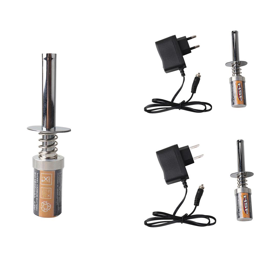 Bộ Sạc Khởi Động Chuyên Nghiệp Cho Xe Tải Nitro 1: 8 RC 1: 10HSP