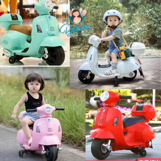 XE MÁY ĐIỆN VESPA CHO BÉ