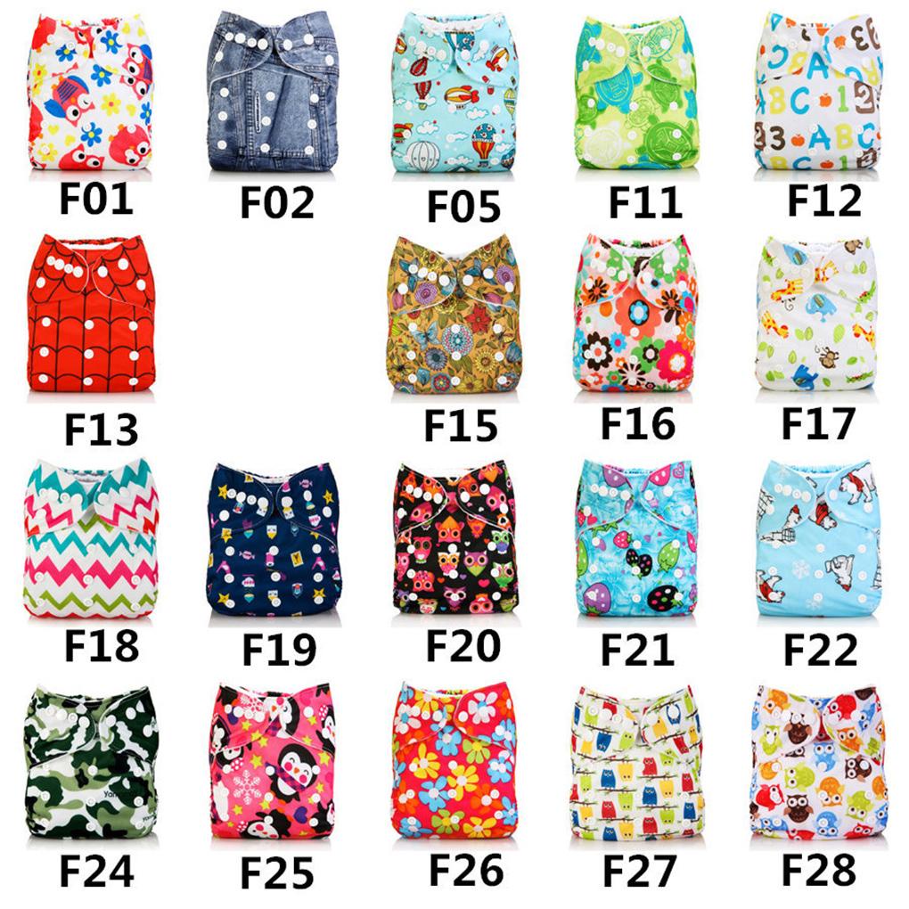 [Choo] Tã Quần Bằng TPU Thoáng Khí Chống Rò Rỉ Thoáng Khí In Họa Tiết Hoạt Hình Có Thể Tái Sử