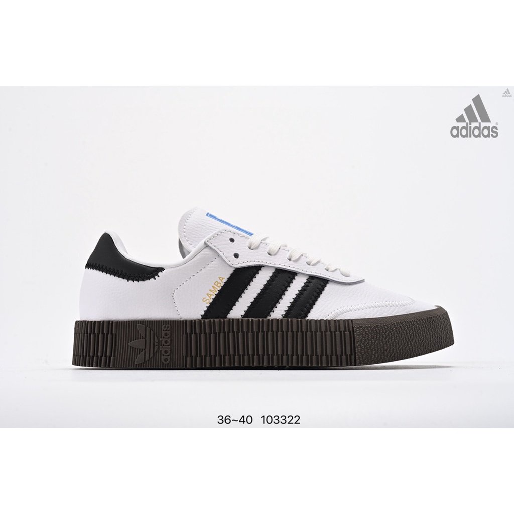 Giày Thể Thao adidas SAMBAROSE Chính Hãng Chất Liệu Da Đế Dày Cổ Thấp Thoải Mái