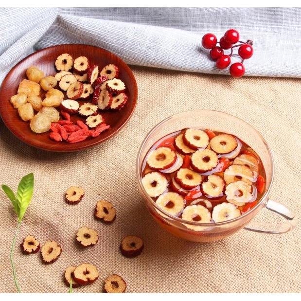 Táo đỏ cắt lát - táo khoanh