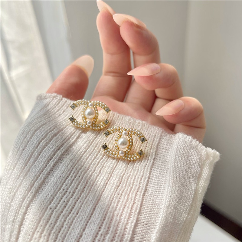 Khuyên Tai Nữ Phong Cánh Tiểu Thư Sang Chảnh Dễ Thương Trang Sức Nữ Mẫu Mới Có Sẵn CN126 Bling On