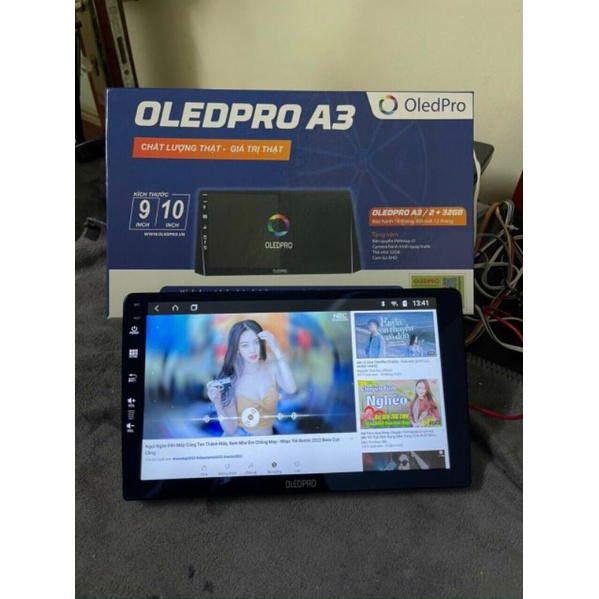 Màn Hình Android OLED PRO A3 theo xe Ford Transit 2011 - 2022, 9 inch và 10 inch kèm dưỡng và jack zin