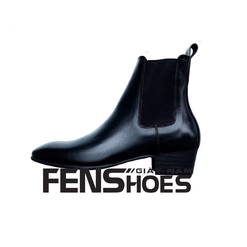 Giày boot tăng cao 10cm da bò 100% bảo hành 12 tháng
