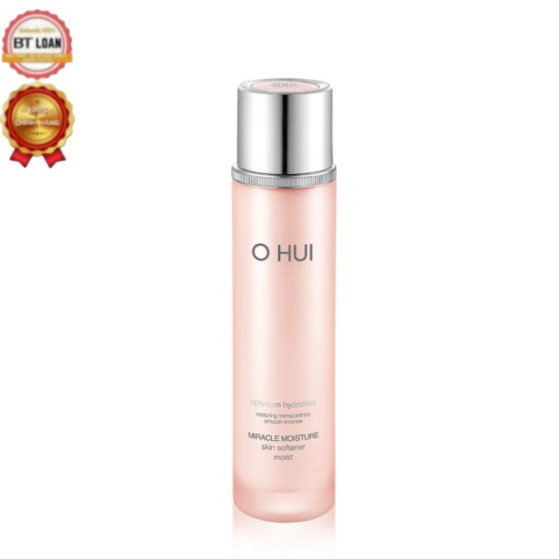 Nước hoa hồng dưỡng ẩm cho da khô OHUI Miracle Moisture Skin Softener Moist 150ml