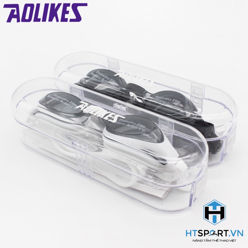 Kính Bơi Cao Cấp AL5005 Chính Hãng Aolikes Chống Tia UV, Chống Mờ, Không Thấm Nước Bảo Vệ Mắt An Tòan Khi Bơi Lội