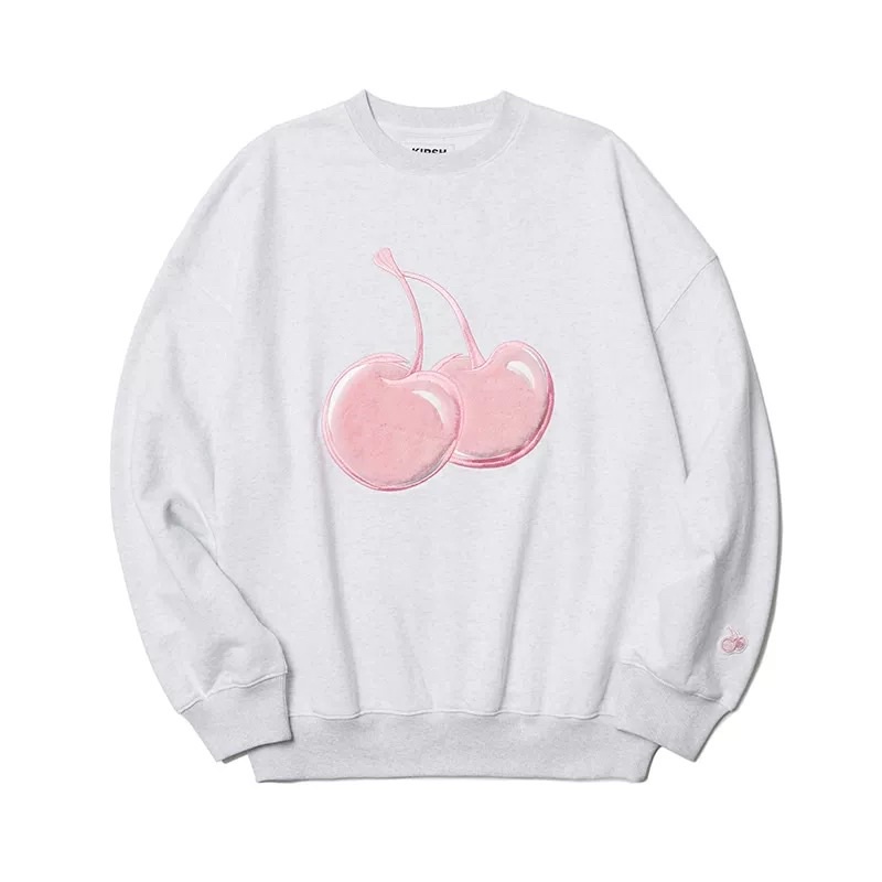 Áo sweater KIRSH big cherry brand Hàn giống Jang Wonyoung IVE