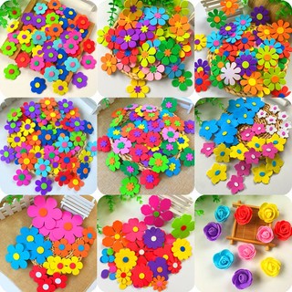 hoa nhỏ trang trí mầm non dán sẵn nhụy 🌻SHOP MẦM NON NHƯ Ý🌻