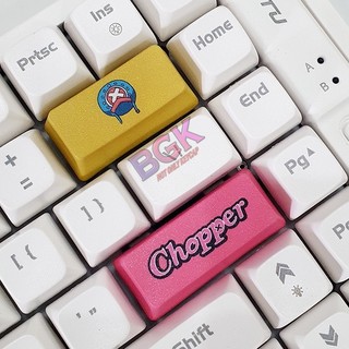 Keycap lẻ nút bàn phím cơ chopper nút back 2u và enter 2.25u oem profile pbt dye sub