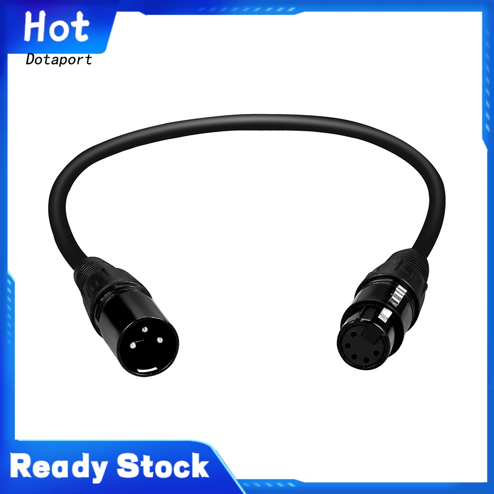 Cáp Chuyển Đổi KDDT- 0.5 / 1 / 3 / 2m XLR 3 Pin Male Sang 5 Pin Female DMX