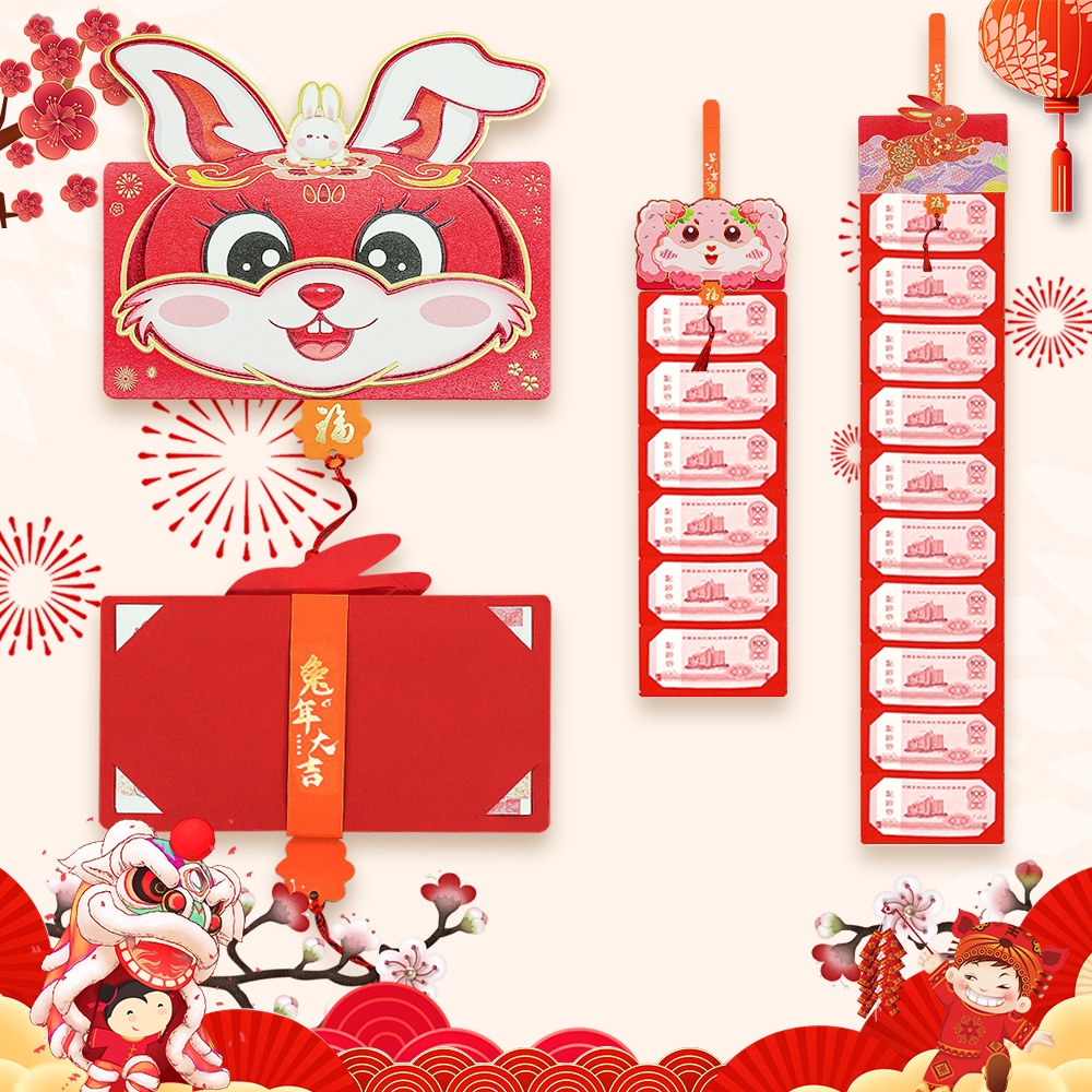 Bao Lì Xì Đỏ May Mắn Cho Năm Mới 2023