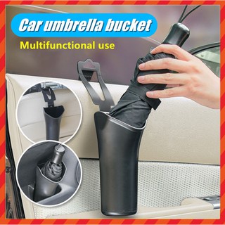 Thùng Đựng Dù Bằng ABS Gắn Cửa Sau Xe Hơi Đa Năng Tiện Dụng