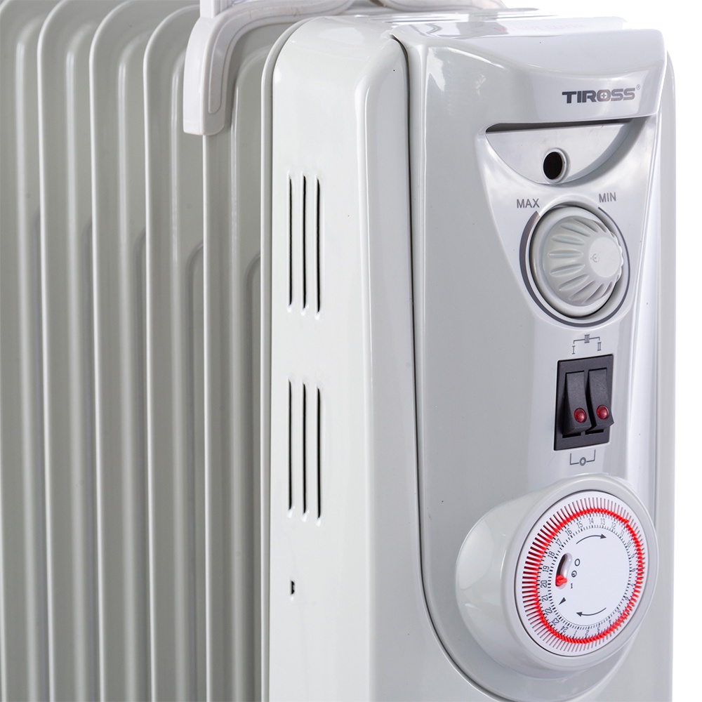 Máy Sưởi Dầu Tiross TS920, Có Hẹn Giờ, 2700W, Hàng Chính Hãng, Bảo Hành 12 Tháng