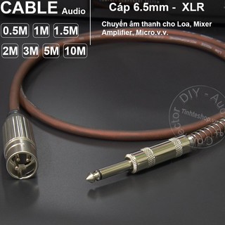 Dây micro 6ly ra canon đực