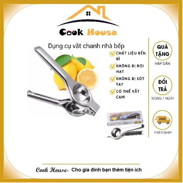 Dụng Cụ Ép Vắt Chanh Bằng Inox 304 Cho Các Bà Nội Trợ