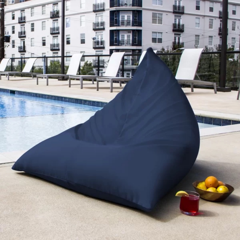 Ghế lười hạt xốp 3ii Home hình kim tự tháp Size XL 120x140cm L 100x120cm M80x100cm đa năng chống thấm