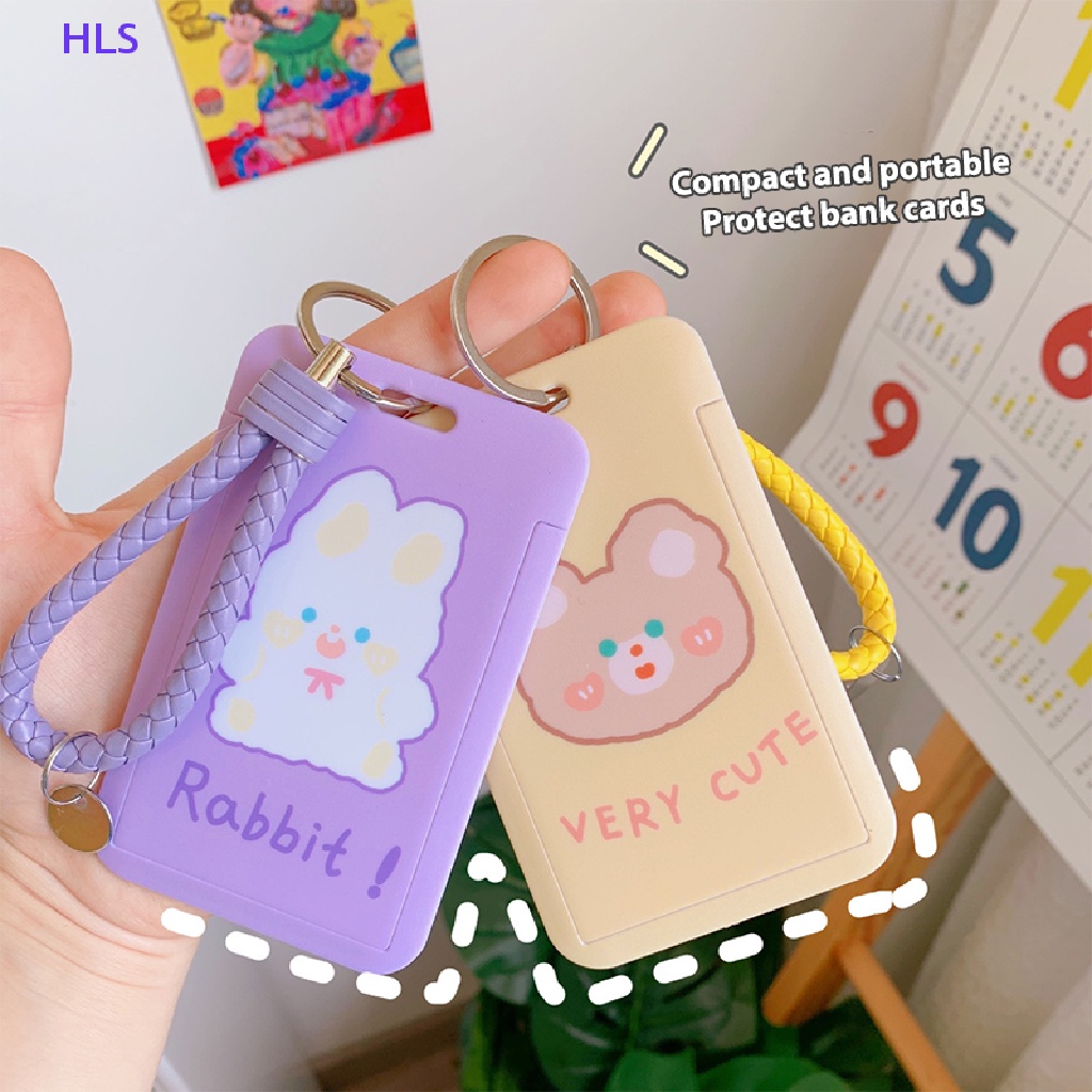 Vỏ Bọc Thẻ ID / Tiền Hình Thỏ / Gấu Hoạt Hình Dễ Thương