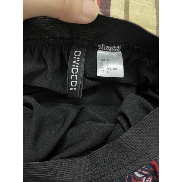 Chân Váy xẻ tà H&M boho auth