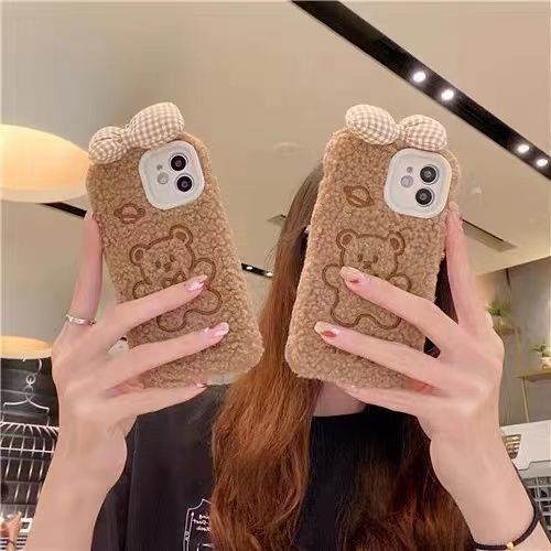 Ốp Điện Thoại Mềm Hình Gấu Bay Cho iPhone 14 11 12 13 Pro Max 6 7 8 Plus XR XS Max