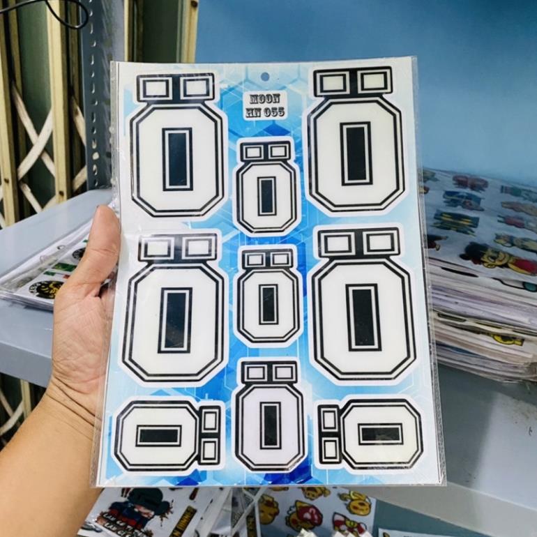 Tem logo sticker chữ ohlins keo nổi đẹp.
