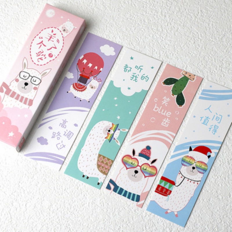 Hộp 30 Bookmark Hình Mèo Một Ngày