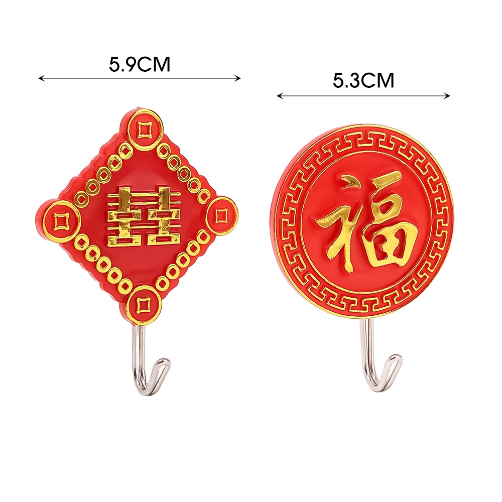 Móc Treo Đồ Gắn Tường Không Cần Đóng Đinh Tiết Kiệm Không Gian Tiện Dụng