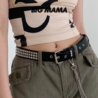 Thắt lưng, belt đinh tán phong cách Punk, Rock, Gotic, Y2k
