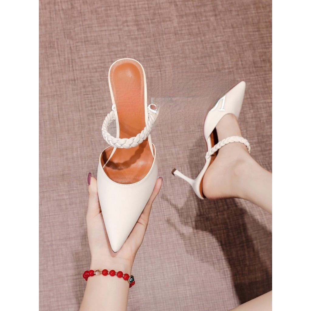 LẺ SIZE 35 Dép Sục Bít Mũi Nữ 5 Phân Siêu Đẹp Mẫu Mới - MS 115